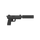 Gun-silenced-pistol grey