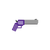 Gun-magnum purple