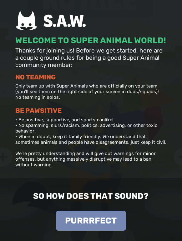 Guides Game Rules Official Super Animal Royale Wiki