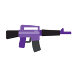 Gun-m16 purple