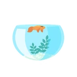 Fishbowl Gravestone
