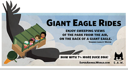 Giant Eagle Rides Billboard