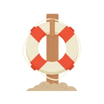 Grabstein (Rettungsring)