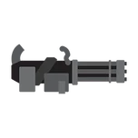 Gun-minigun grey