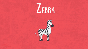 Bonny Wondy Zebra