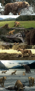 Cartoon smilodon in documentary by wdghk ddoxyhw