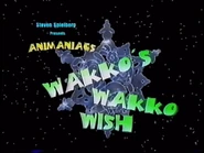 Logo with the former "Wakko's Wakko Wish" title