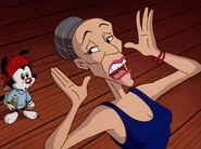 Rehearsing with Martha Graham