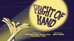 Plight Of Hand Title