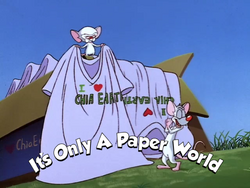 Only a paper world title