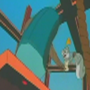 Slappy trabajando.png (53 kB) La canción que suena de fondo mientras Slappy de joven golpea un perno al rojo vivo con un martillo se llama I've Been Working on the Railroad