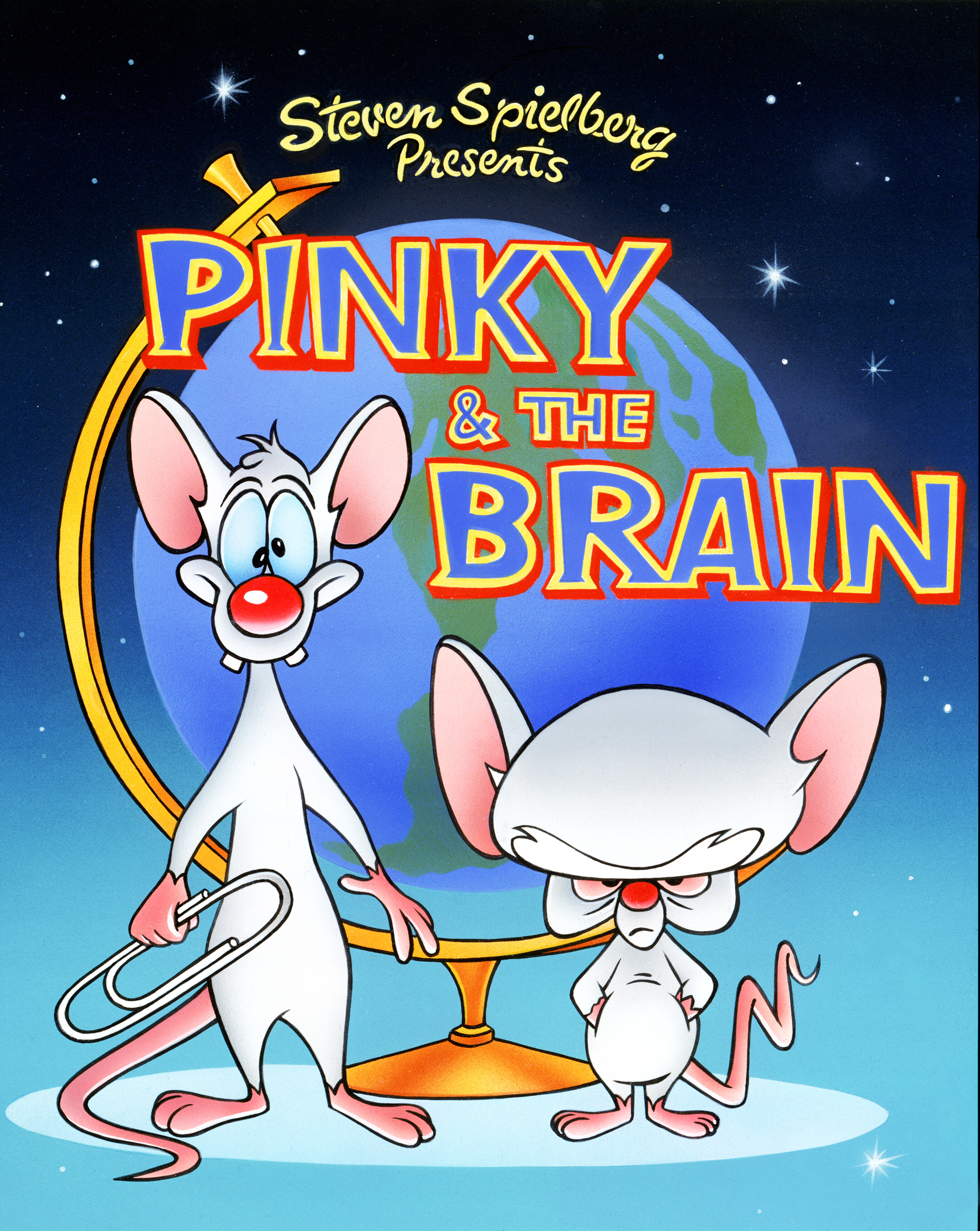 pinky from pinky and the brain happy