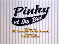 Pinky at the bat title