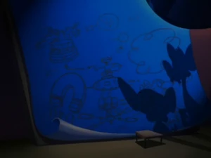The background painting used in the credits of the Pinky and the Brain spin-off series