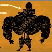 A drawing of Hercules in "Finding Your Assistant"