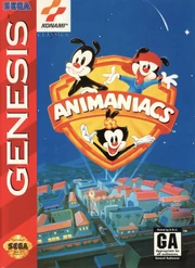 Genesis Animaniacs Cover