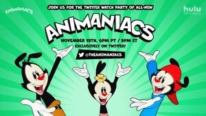 Animaniacs Twitter Watch Parties Animaniacs Wiki Fandom