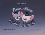 Animated title card for Penny Pinchers