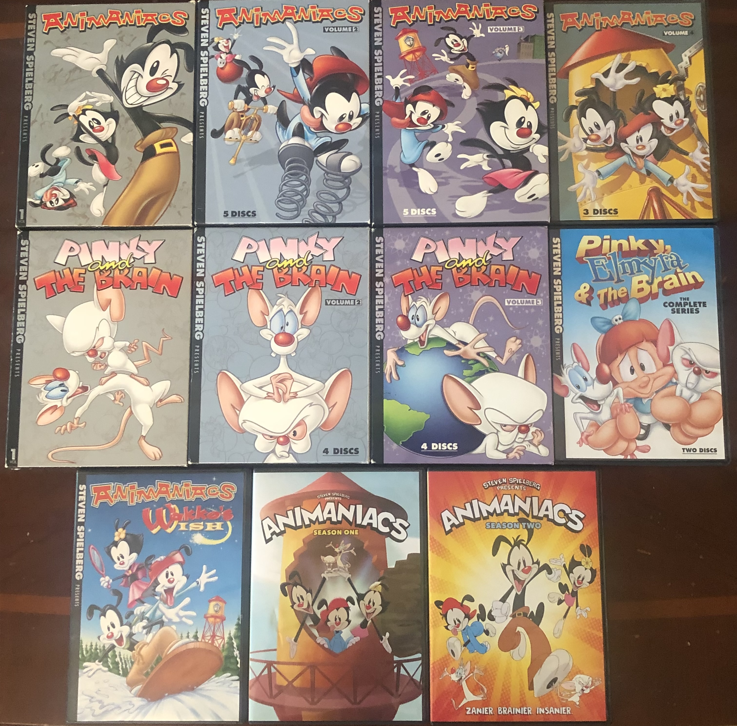 Pinky and the Brain: The Complete Series (DVD) : Various, Various: Movies &  TV 