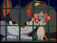 Pinky paired up with Rita in "Pinky and the Cat"