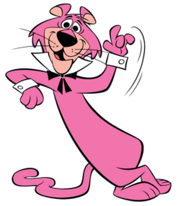 How to Draw Pink Panther  Cartoon Drawing Tutorial 