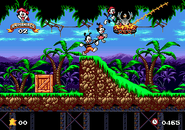 Screenshot of the first stage