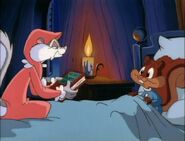 Skippy wants Slappy to read The Day Before Christmas