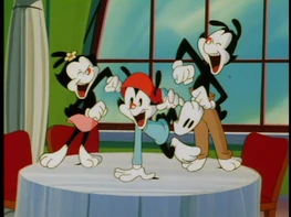 This scene officially replaces the  scene in the intro.