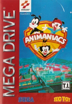Les Animaniacs - Megadrive - Complet - Jeux vidéo