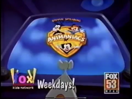 Animaniacs Fox Promo Weekdays