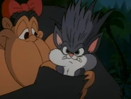 Kiki with her "Daughter"