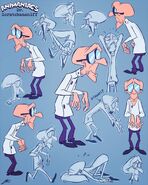 Dr. Scratchansniff model sheet
