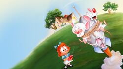 Pinky Elmyra and the Brain promo art