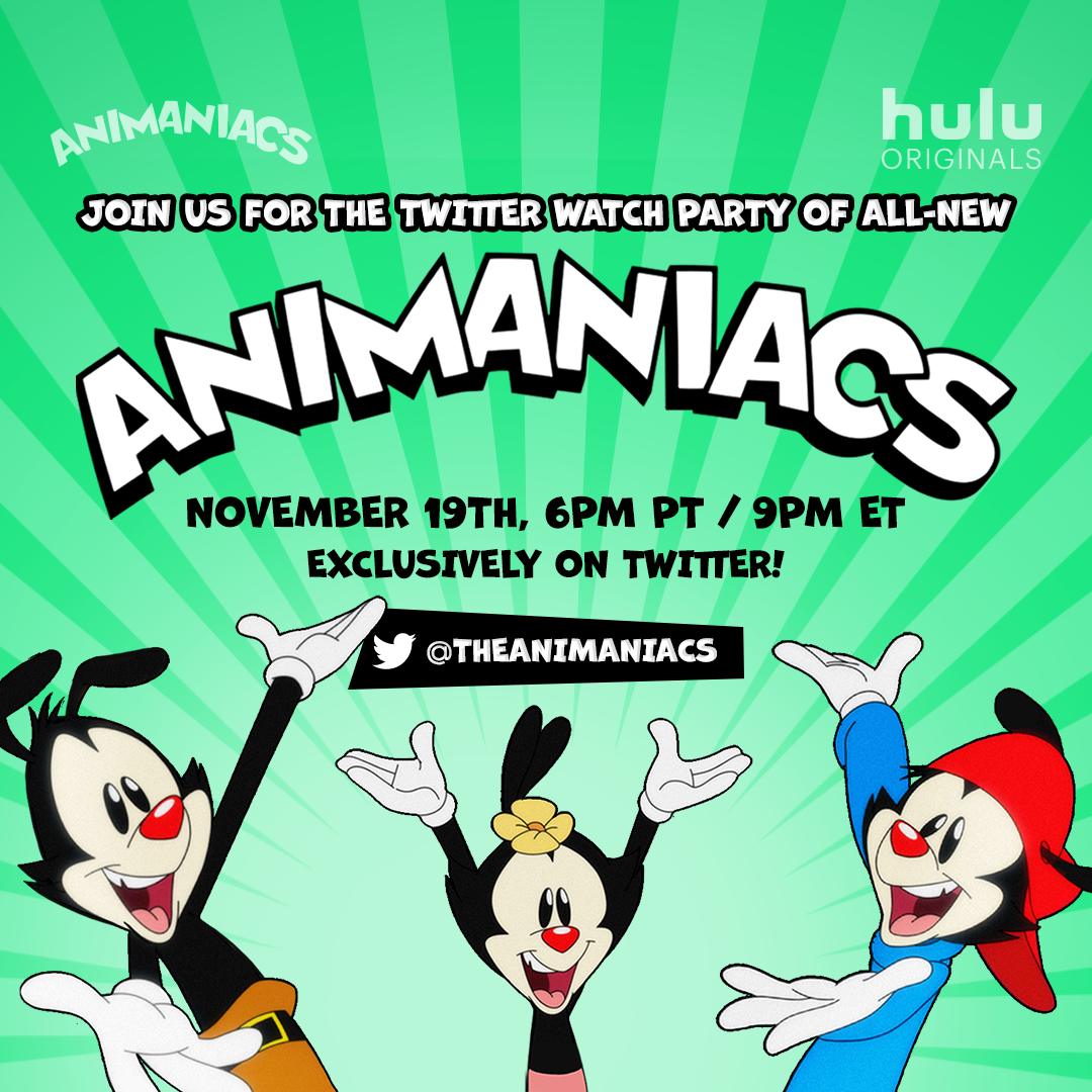 Animaniacs Twitter Watch Parties Animaniacs Wiki Fandom