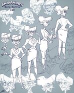 Nora Rita Norita model sheet 2