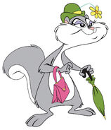 Slappy with black eyes