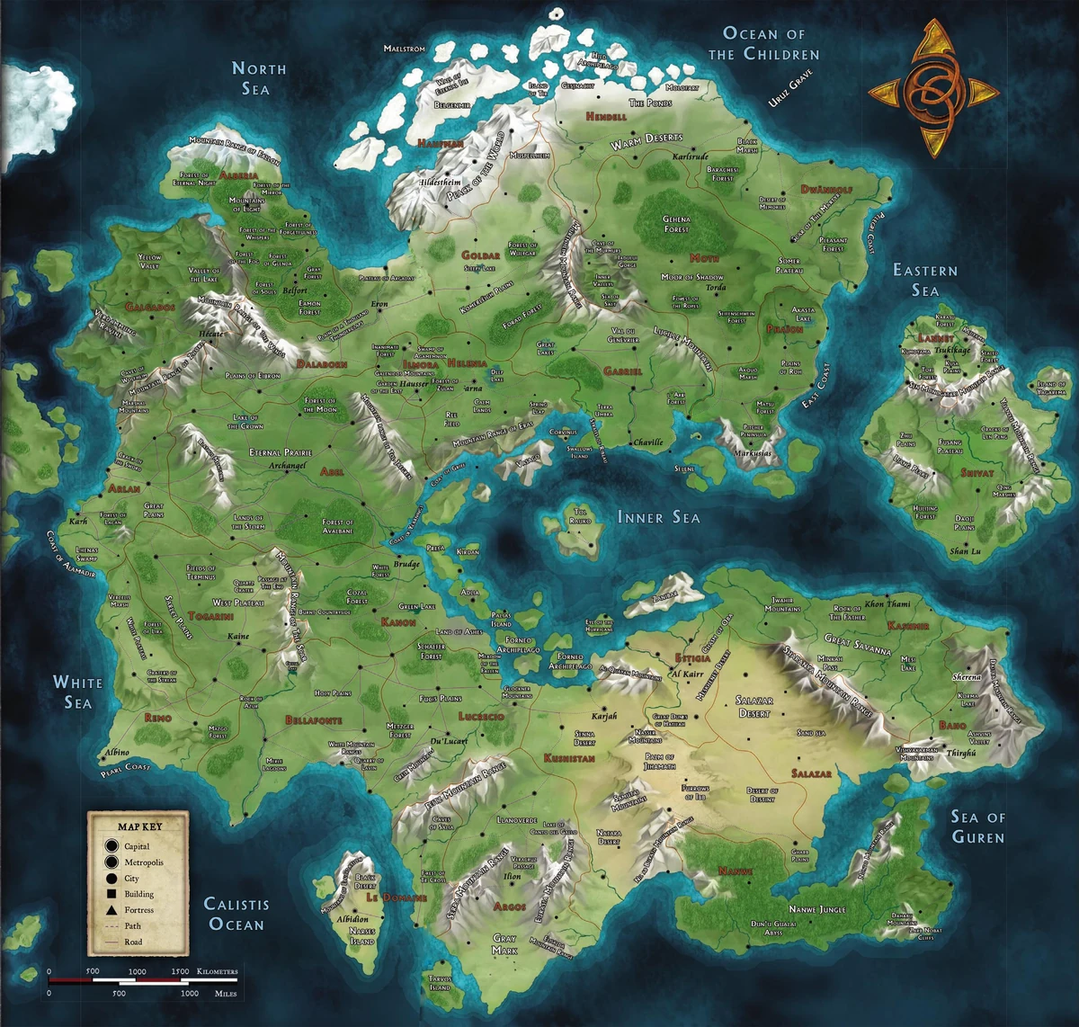 Map of the World Anima RPG Beyond Fantasy Wiki Fandom