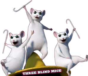 Three Blind Mice | Animated Animals Wiki | Fandom