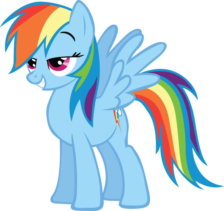 How to Draw My Little Pony Rainbow Dash Step By Step Easy 