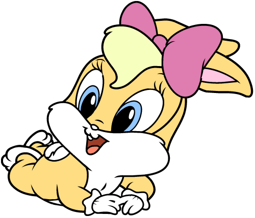 cartoon baby lola bunny