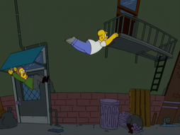 Homer and Ned improved their jumps