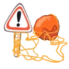 Danger Sign (Attacked)