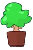 Bush In A Pot (Object Fool)
