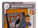 Beef Filled Colon
