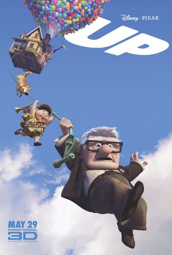 Up movie poster pixar disney