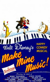 Make mine music poster