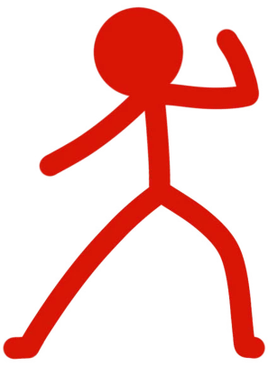 Stickfigurered