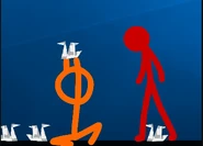 Red watching The Second Coming making paper cranes.