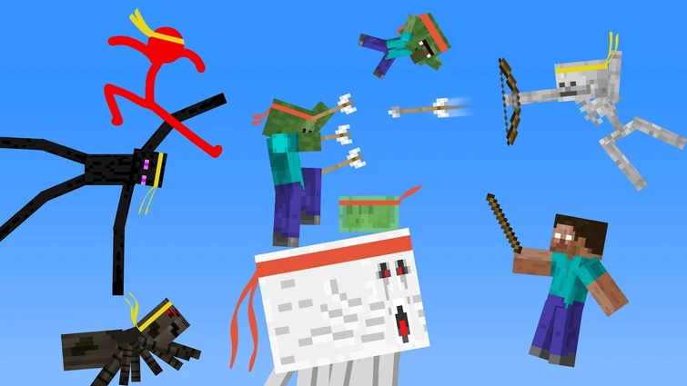 Monster School - Animation vs. Minecraft Shorts Ep 27 on Make a GIF