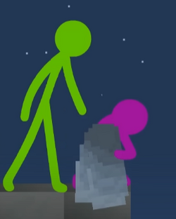 Mr Red vs Mr Green Stickman - FlipAnim